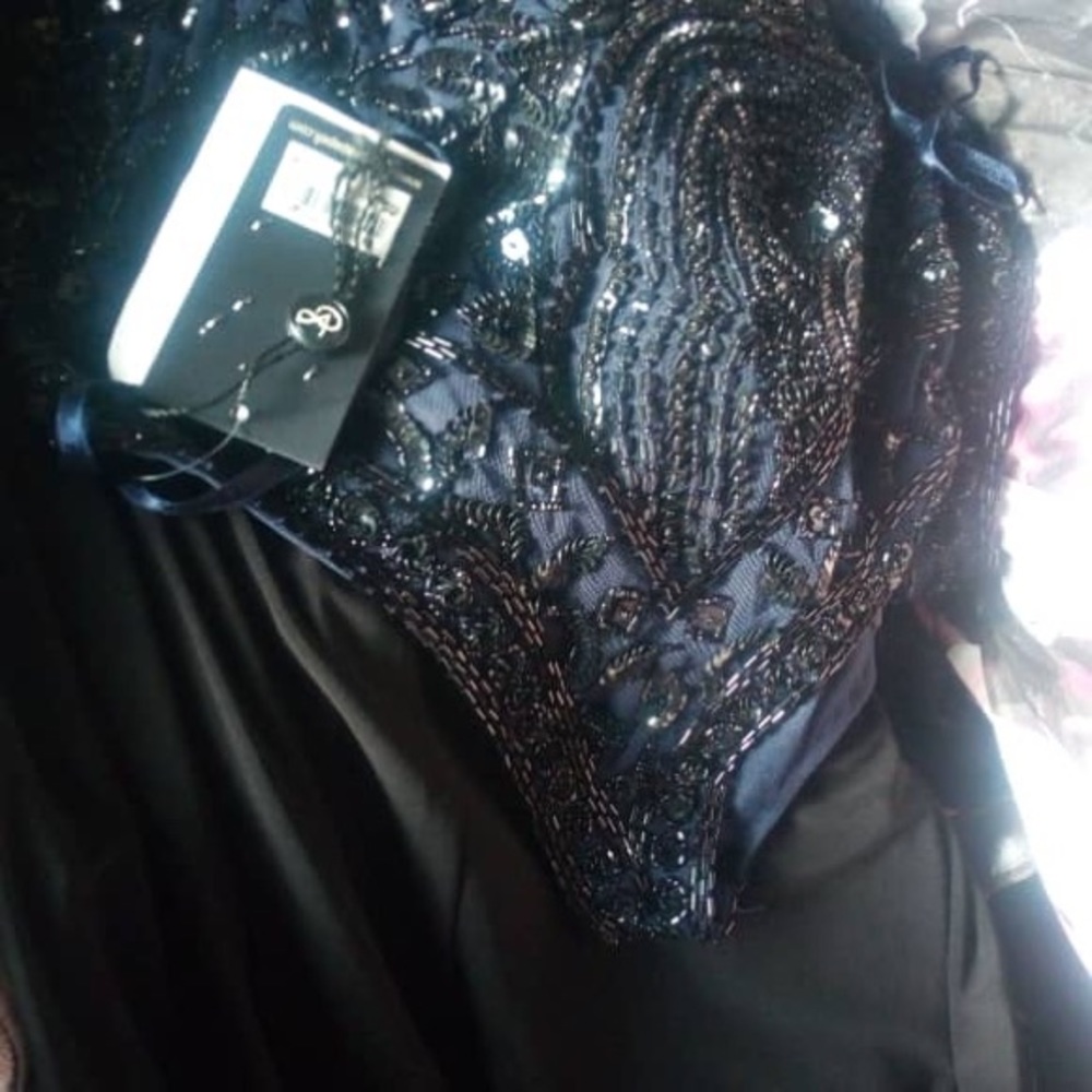 Adrianna Papell Embellished Evening Gown - Picture 6 of 7